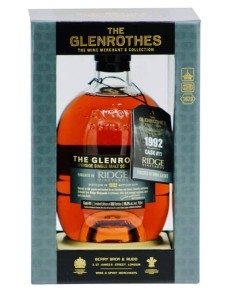 The Glenrothes Speyside Single Malt Scotch Whisky Aged 24 Years Finished in Ridge Vineyards Wine Casks 750ml