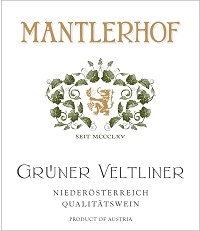 Mantlerhof Gruner Veltliner 750ml