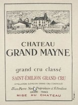 Chateau Grand Mayne Saint Emilion Grand Cru 750ml