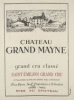 Chateau Grand Mayne Saint Emilion Grand Cru 750ml