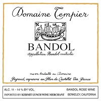 Domaine Tempier Bandol Rose 750ml