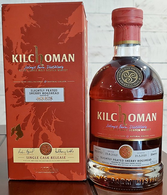 Kilchoman - Jack Rose Slightly peated sherry hogshead 750ml