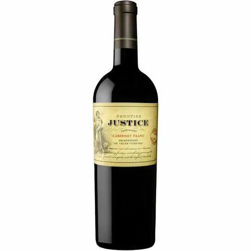 Justice Frontier Justice Beckstoffer Dr. Crane Vineyard Napa Cabernet Franc 2018 Rated 96JD