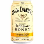 Jack Daniel's Honey & Lemonade Cocktail Ready To Drink 12oz 4 Pack Cans