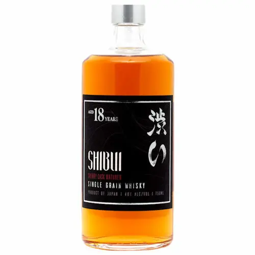 Shibui Single Grain 18 Year Old Sherry Cask Matured Japanese Whisky 750ml