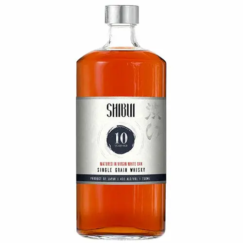 Shibui Single Grain 10 Year Old Virgin White Oak Matured Japanese Whisky 750ml