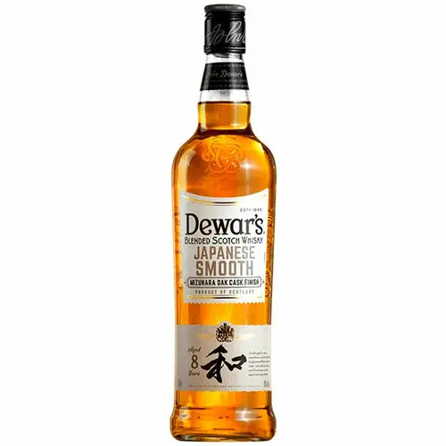 Dewar's Japanese Smooth 8 Year Old Mizunara Finished Blended Scotch Whisky 750ml