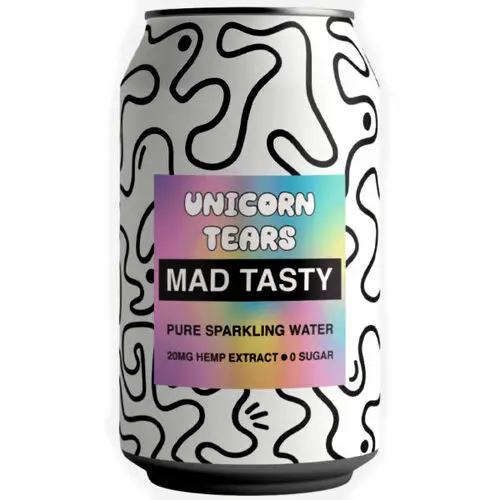Mad Tasty Unicorn Tears CBD Drink 12oz Can