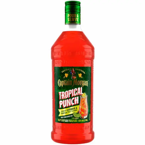 Captain Morgan Ready To Drink Tropical Punch Cocktail 1.75L