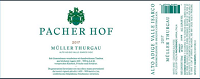 Pacherhof Muller Thurgau 750ml