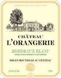 Chateau L'orangerie Bordeaux Blanc 750ml
