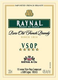 Raynal Brandy Vsop 750ml