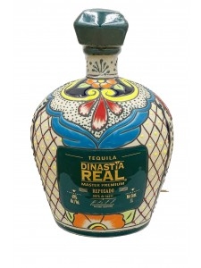 Tequila Dinastia Real Master Premium Reposado hand painted ceramic
