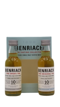 BenRiach - The Ten & Smoky Ten Miniature Gift Pack 2 x 5cl Whisky