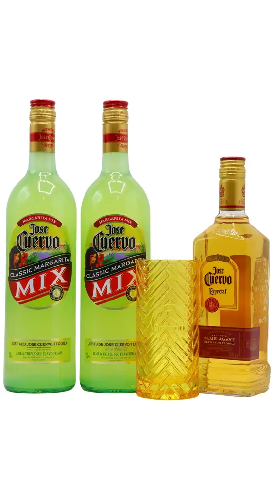 Jose Cuervo - Especial Reposado Tequila (Includes Margarita Mix & Highball Glasses)