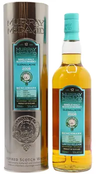 GlenAllachie - Murray McDavid Benchmark Single Malt Scotch 2008 12 year old Whisky 70CL