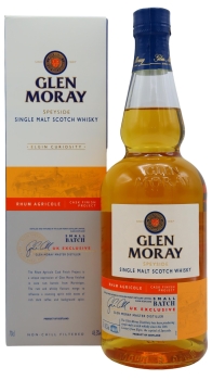 Glen Moray - Elgin Curiosity - Rhum Agricole Cask Finish Whisky 70CL