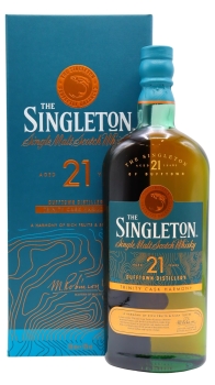 Dufftown - The Singleton - Single Malt 21 year old Whisky 70CL