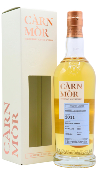 Fettercairn - Carn Mor Strictly Limited - Bourbon Cask Finish 2011 10 year old Whisky 70CL