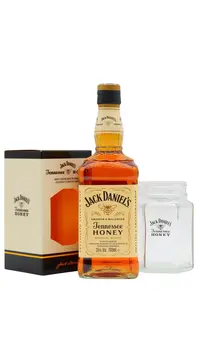 Jack Daniel's - Tennessee Honey Whiskey Liqueur (Includes Glass Jar) 70CL