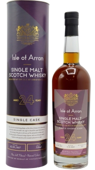 Arran - Vintage Bottlers - Single Sherry Cask 1997 24 year old Whisky 70CL