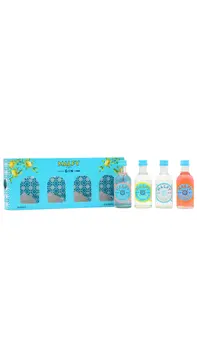 Malfy - Flavoured Italian Gin 5cl x 4 41% ABV Miniature Gift Pack