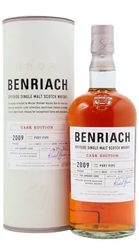 Benriach - 11 year old Peated Single Cask #4833 - Batch 17 2009 Whisky 70cl 60.8% ABV