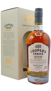 Blair Athol - Cooper's Choice - Single Madeira Cask #307301 2009 12 year old Whisky 70CL
