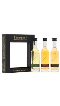 Penderyn - Single Malt Welsh Whisky 5cl x 3 46% ABV Miniature Gift Pack