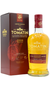 Tomatin - French Collection - Cognac Cask 2008 12 year old Whisky 70CL