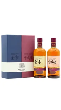 Nikka - Yoichi & Miyagikyo Rum Cask Finish Japanese Whisky Twin Pack