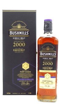 Bushmills - The Causeway Collection - Port Cask Finished 2000 20 year old Whiskey 70CL