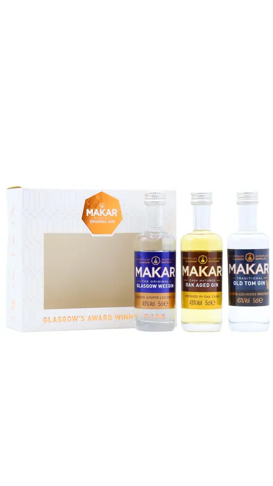 Makar - Scottish Gin Miniature Gift Pack