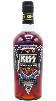 KISS - Detroit Rock - Premium Dark Rum 70cl 45% ABV