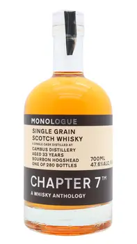 Cambus (silent) - 33 year old Chapter 7 - Single Cask #3325 1988 Whisky 70cl 47.6% ABV