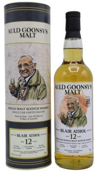 Blair Athol - Auld Goonsy's Single Cask #304006 2009 12 year old Whisky 70CL