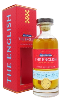 The English - Peated Rum Cask Matured Single Cask 2009 12 year old Whisky 70CL