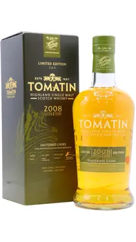 Tomatin - 12 year old French Collection - Sauternes Cask Highland Single Malt Scotch 2008 Whisky 70cl 46% ABV