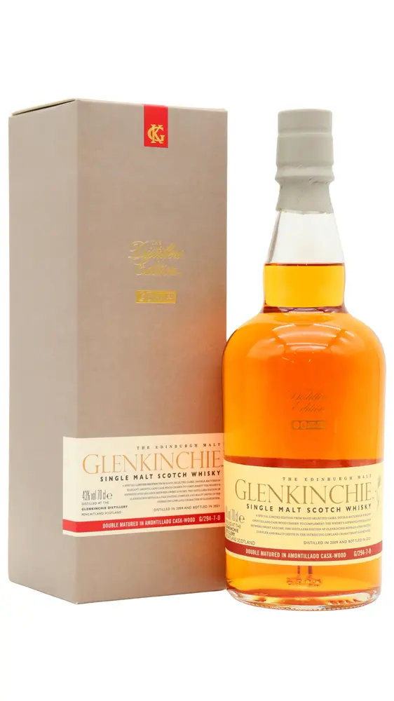 Glenkinchie - 2021 Distillers Edition Single Malt Scotch 2009 12 year old Whisky