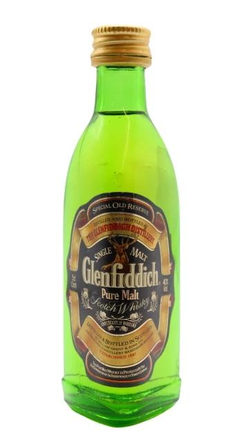 Glenfiddich - Pure Malt Scotch Whisky 5cl 40% ABV Miniature