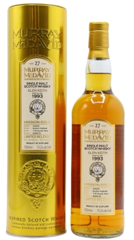 Glen Keith - Murray McDavid - Mission Gold 1993 27 year old Whisky 70CL