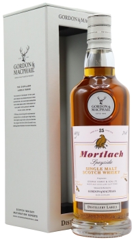 Mortlach - Gordon & MacPhail - Distillery Labels 25 year old Whisky 70CL