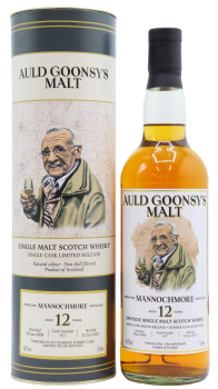 Mannochmore - Auld Goonsy's Single Cask Single Malt 12 year old Whisky 70CL