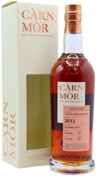 Glentauchers - Carn Mor Strictly Limited - Pedro Ximenez Cask Finish 2011 10 year old Whisky 70CL