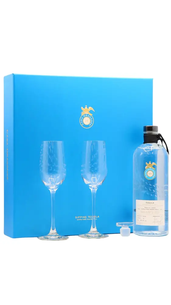 Casa Dragones - Joven Blanco Tequila Glass Pack 70CL