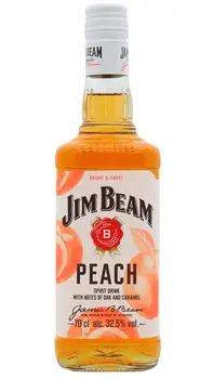 Jim Beam - Peach Whiskey Liqueur 70cl 32.5% ABV