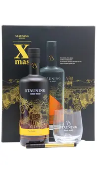 Stauning - Floor Malted Rye Advent Calendar Whisky Glass Pack 70CL