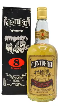 Glenturret - Single Highland Malt 8 year old Whisky (1970's Bottling) (75cl)