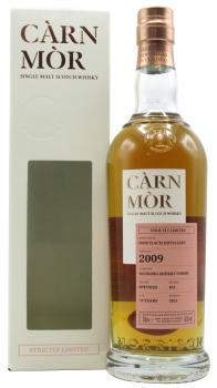 Mortlach - Carn Mor Strictly Limited - Sherry Cask Finish 2009 12 year old Whisky 70CL