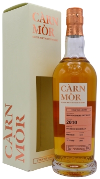 Mannochmore - Carn Mor Strictly Limited - Bourbon Cask Finish 2010 11 year old Whisky 70CL
